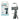 Apokin K550 Universal Tabletop Mobile Tripod with Rotating Stand